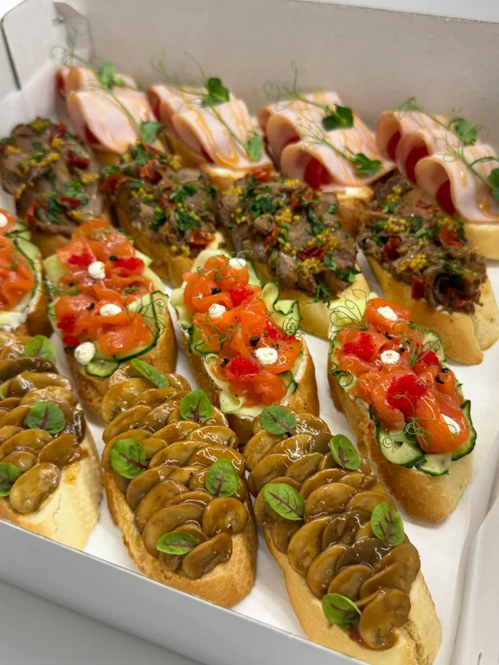 Брускета XL 4 вкуса